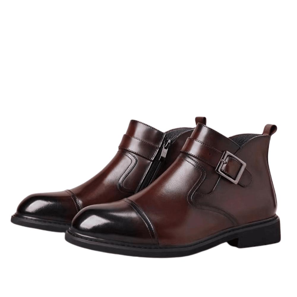 Bottes d'affaires chaudes en cuir