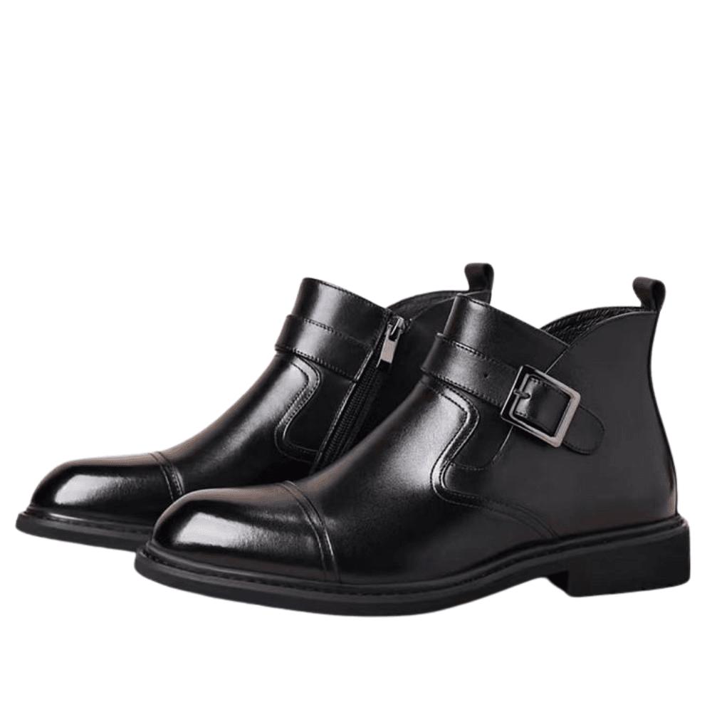 Bottes d'affaires chaudes en cuir