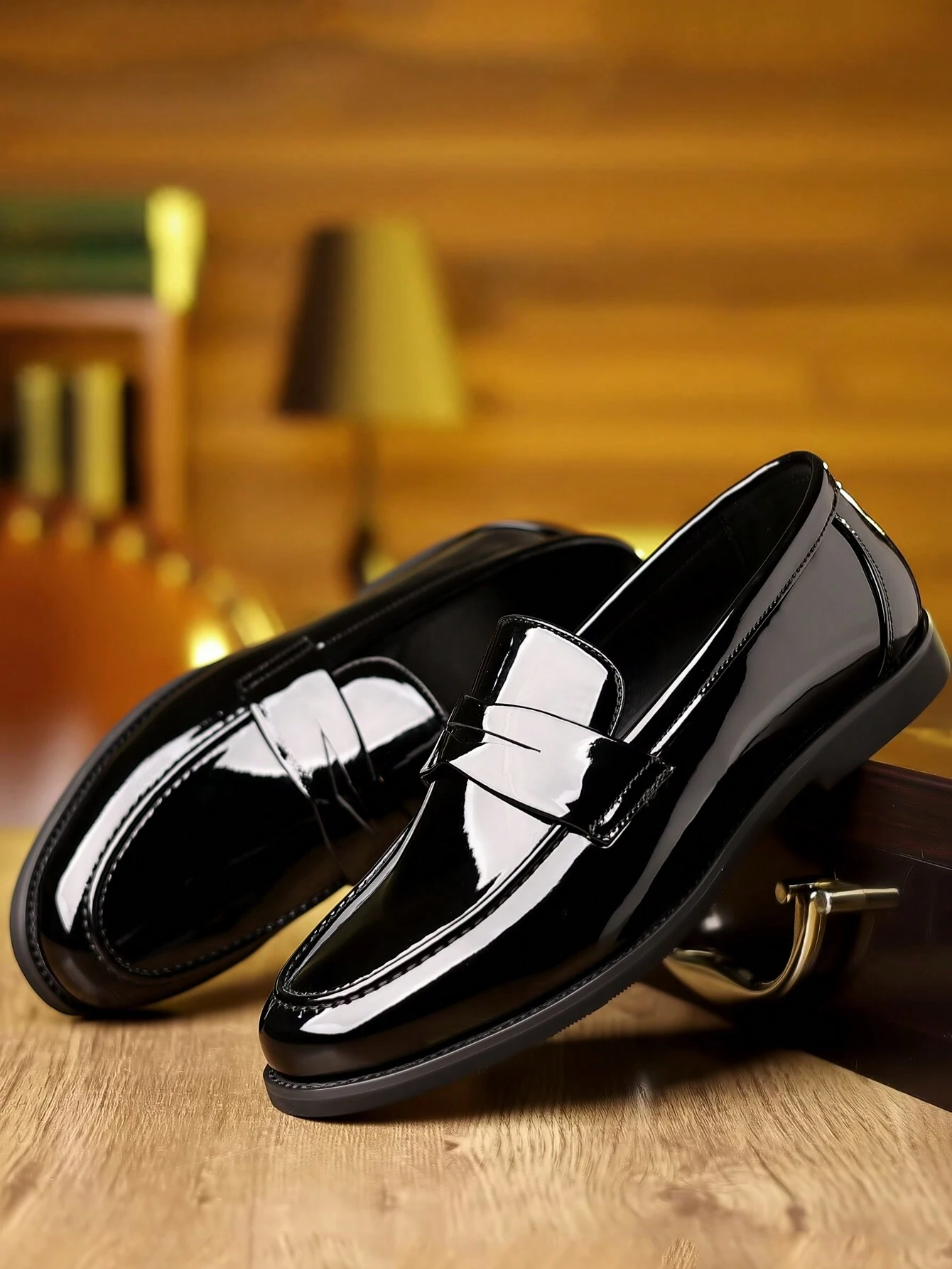 Derbies Classiques en Cuir Noir pour Homme