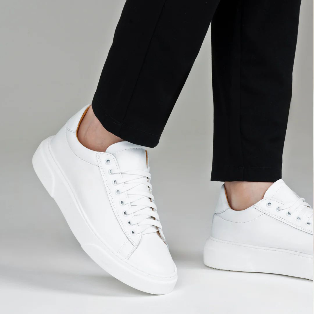 Sneakers Pralos en Cuir Homme