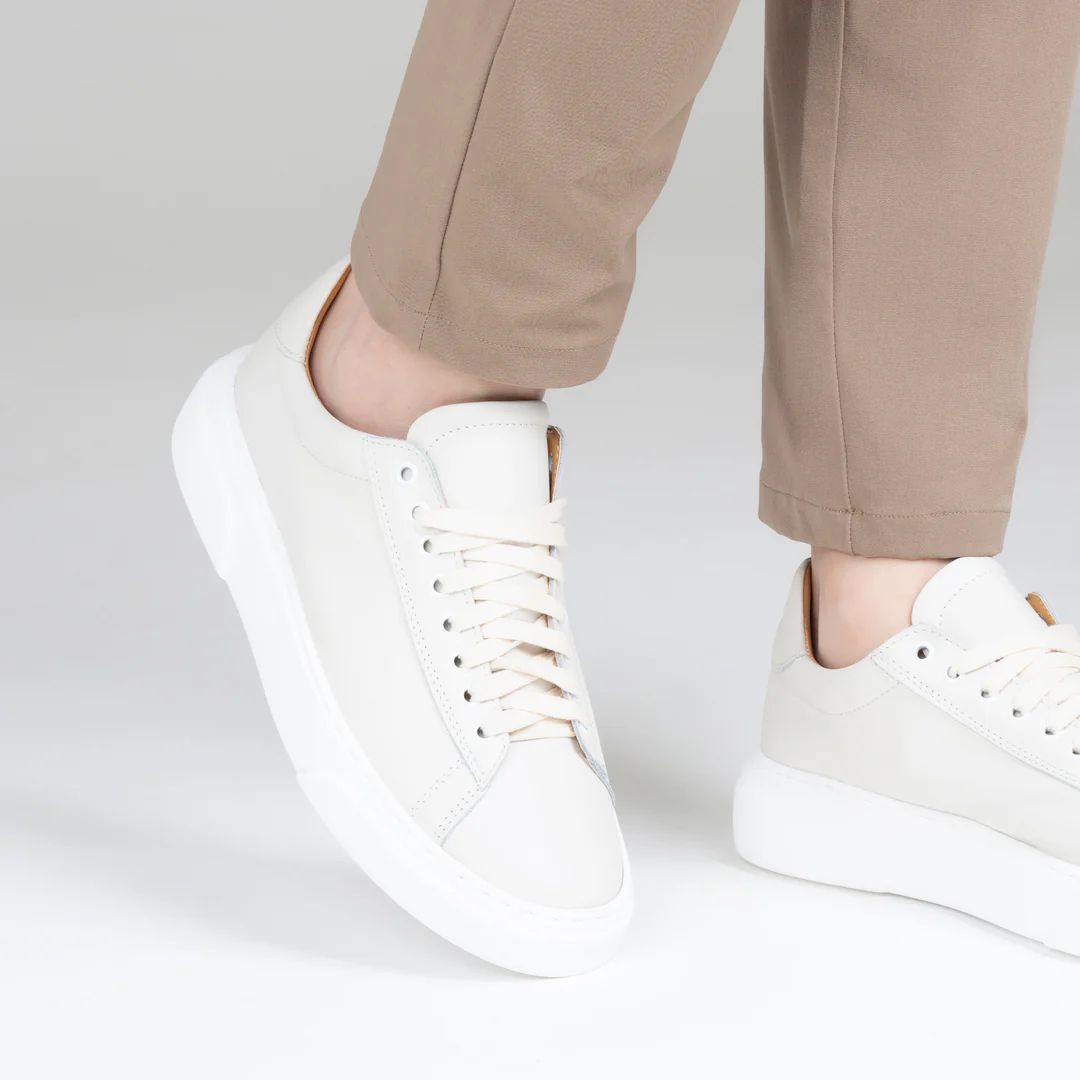 Sneakers Pralos en Cuir Homme