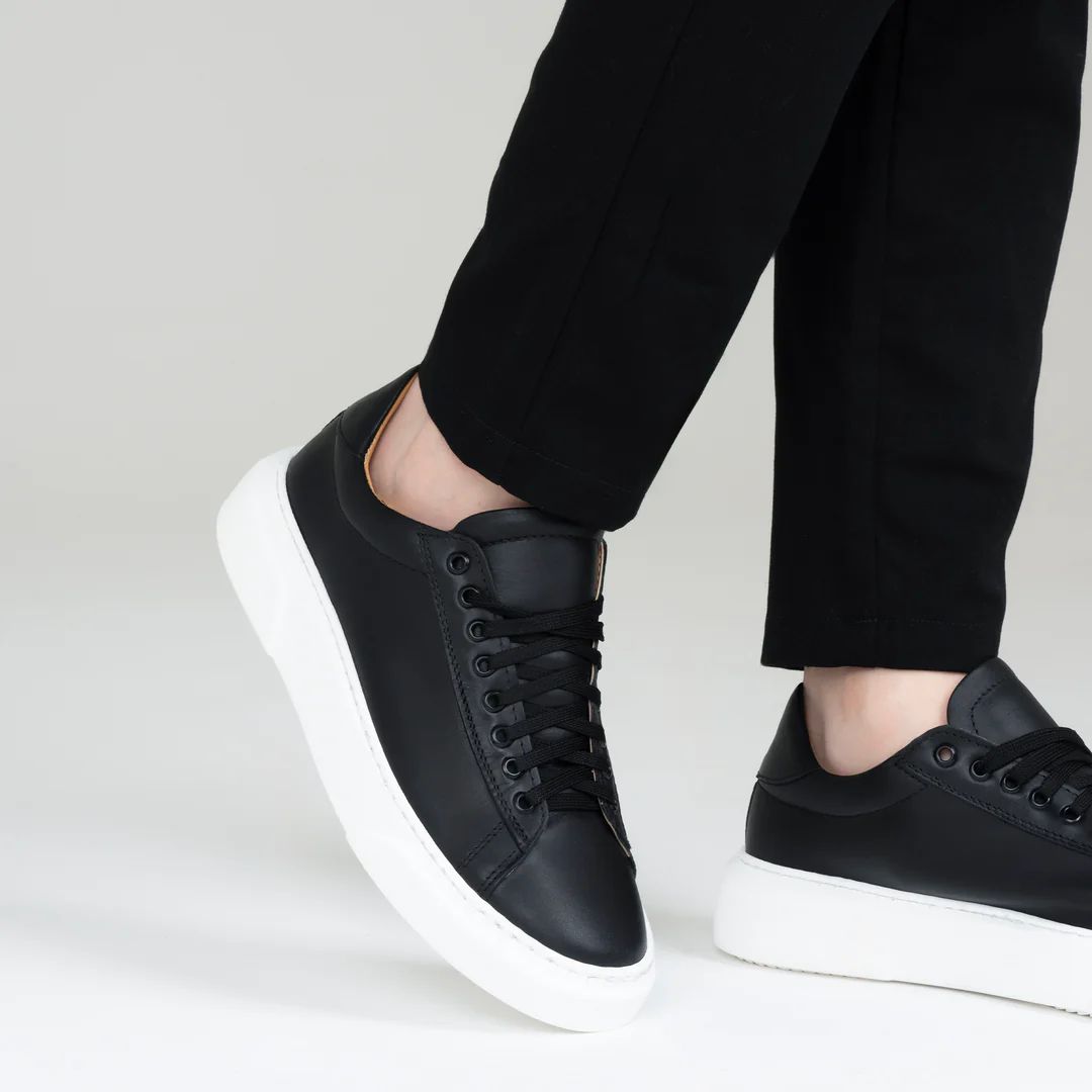 Sneakers Pralos en Cuir Homme