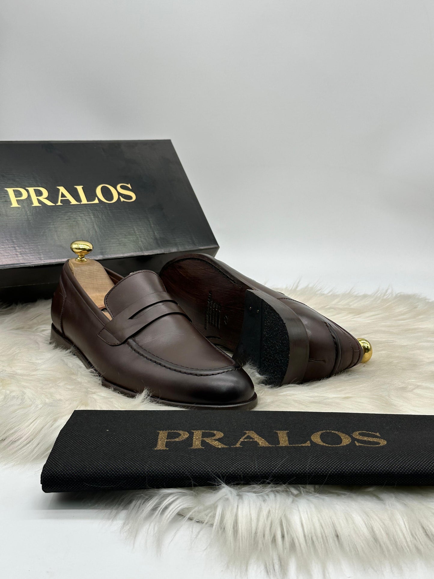Mocassin Pralos en Cuir Homme