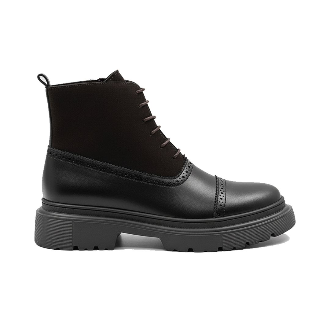 Boots Homme-Semelle Légère Très Confortable En Daim