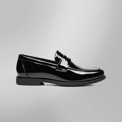 Derbies Classiques en Cuir Noir pour Homme