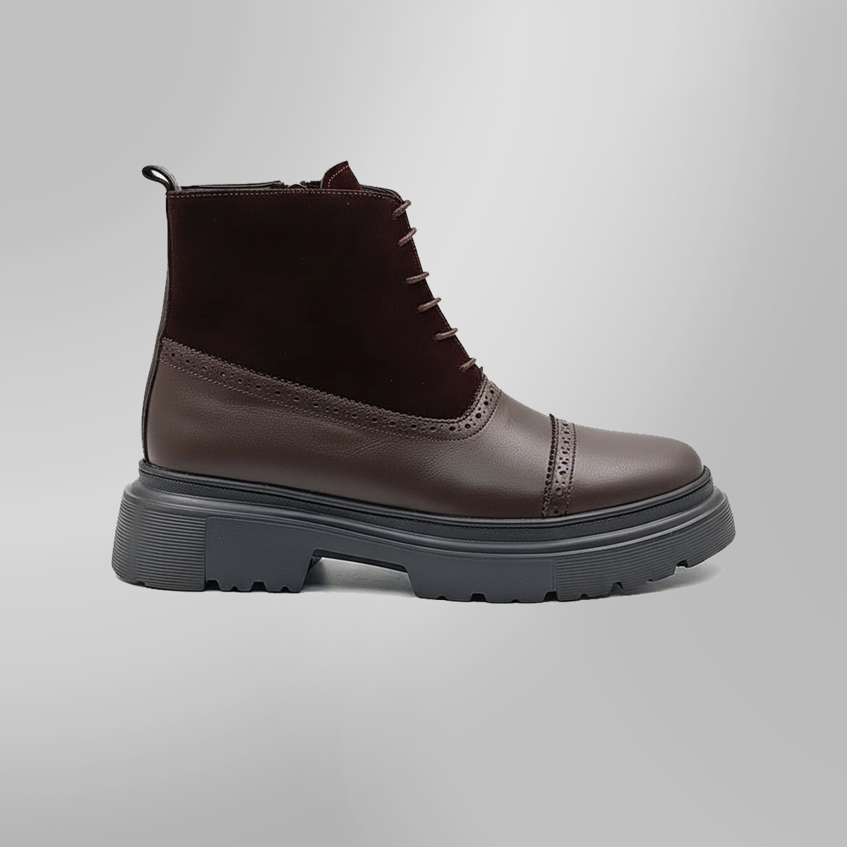 Boots Homme-Semelle Légère Très Confortable En Daim