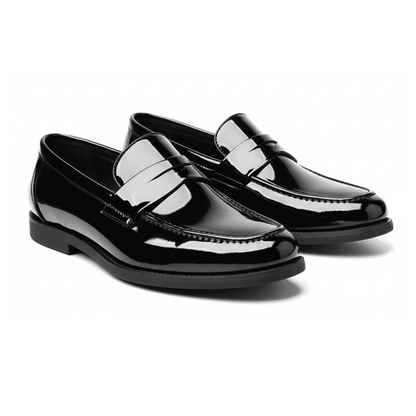 Derbies Classiques en Cuir Noir pour Homme