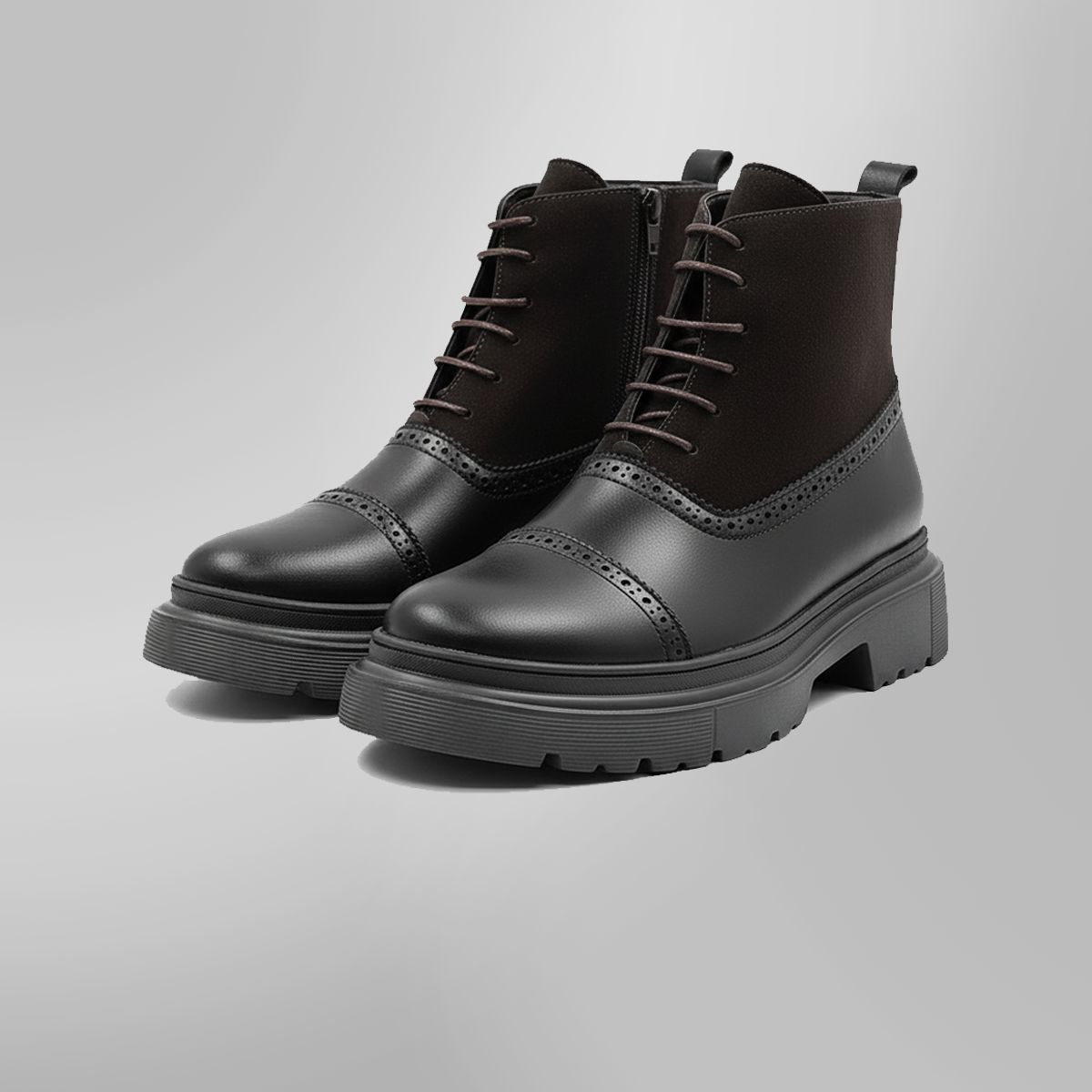 Boots Homme-Semelle Légère Très Confortable En Daim