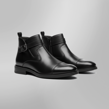 Bottes d'affaires chaudes en cuir