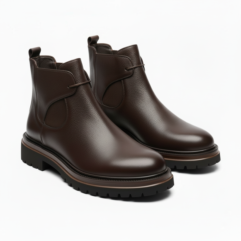 Boots Homme-Semelle Légère Très Confortable