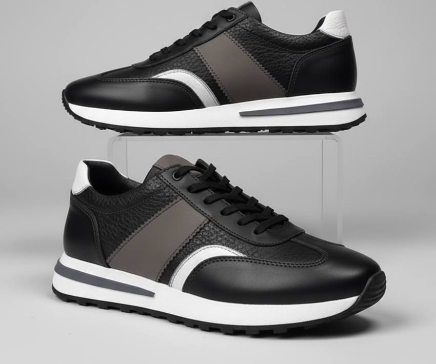 Sneakers en Cuir - Tres Confortable