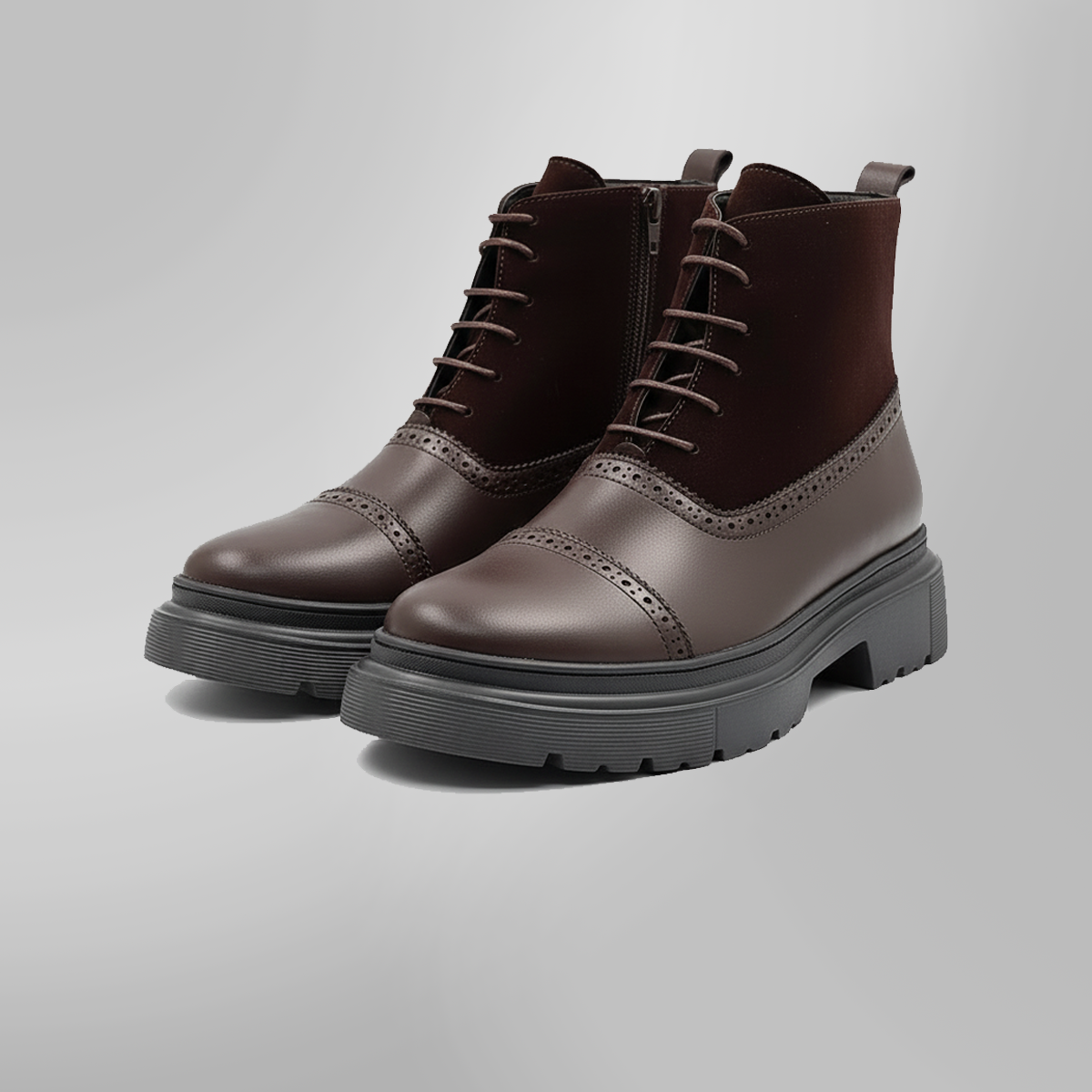 Boots Homme-Semelle Légère Très Confortable En Daim