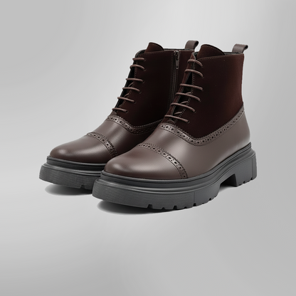 Boots Homme-Semelle Légère Très Confortable En Daim