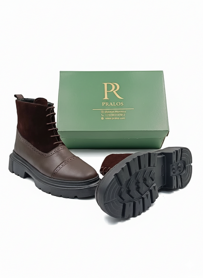 Boots Homme-Semelle Légère Très Confortable En Daim