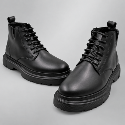 Bottines Homme en Cuir Véritable – Style & Confort