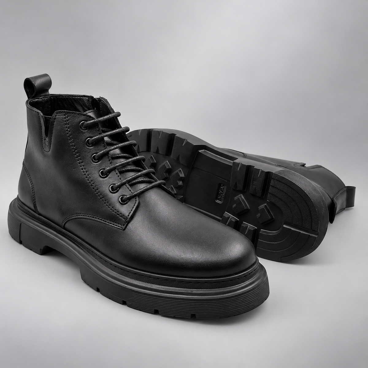 Bottines Homme en Cuir Véritable – Style & Confort