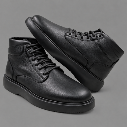 Bottines en Cuir – Élégance & Confort