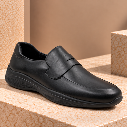 Chaussure confortable en cuir