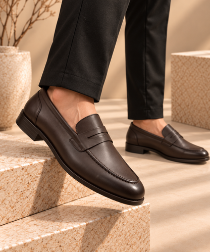 Mocassin PRALOS en Cuir – Élégance & Confort