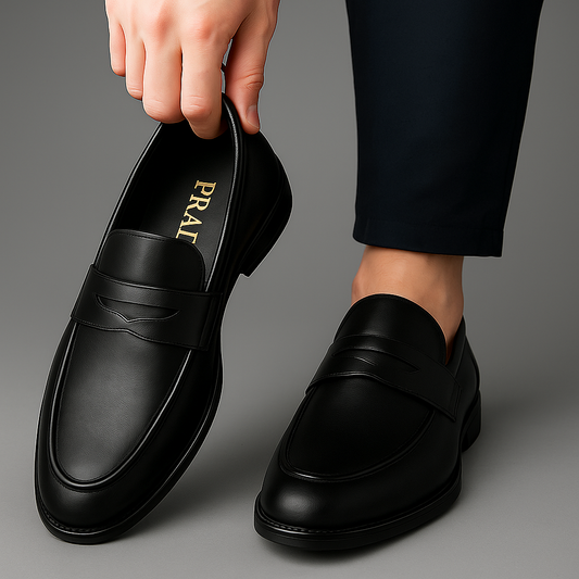 Mocassin Pralos en Cuir Homme