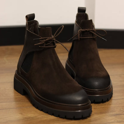 Boots Homme-Semelle Légère Très Confortable