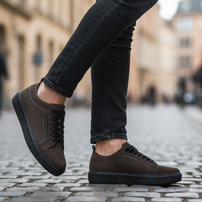 Sneakers Pralos en Cuir