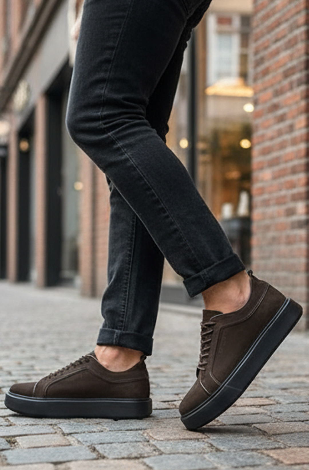 Sneakers Pralos en Cuir