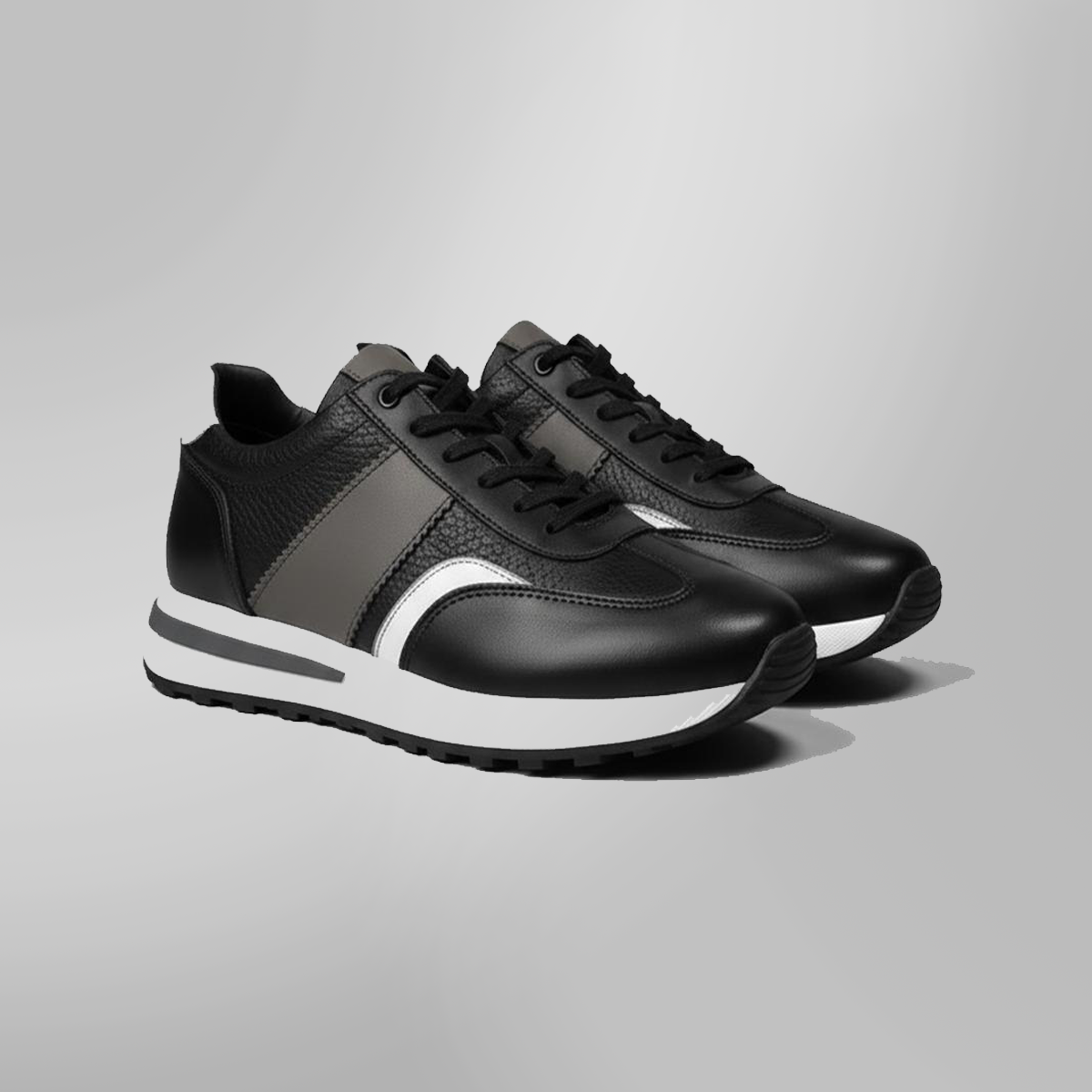 Sneakers en Cuir - Tres Confortable